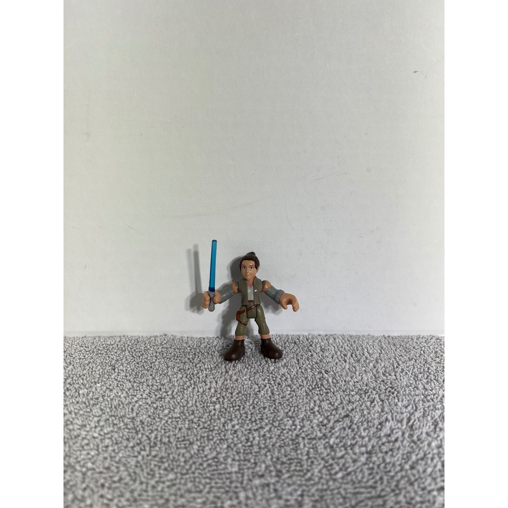 Star Wars Forces of Destiny Rey of Jakku Action Figure with Blue Lightsaber 3in